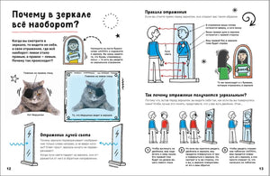 Разворот о зеркальном отражении, страницы 12–13