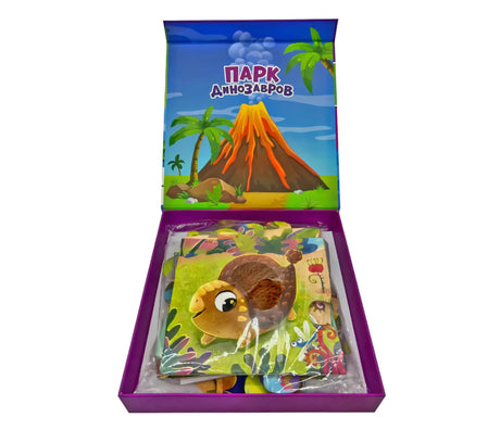Тактильный пазл - Парк Динозавров null - 1