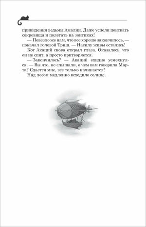 Текстовая страница с небольшой иллюстрацией воздушного судна.