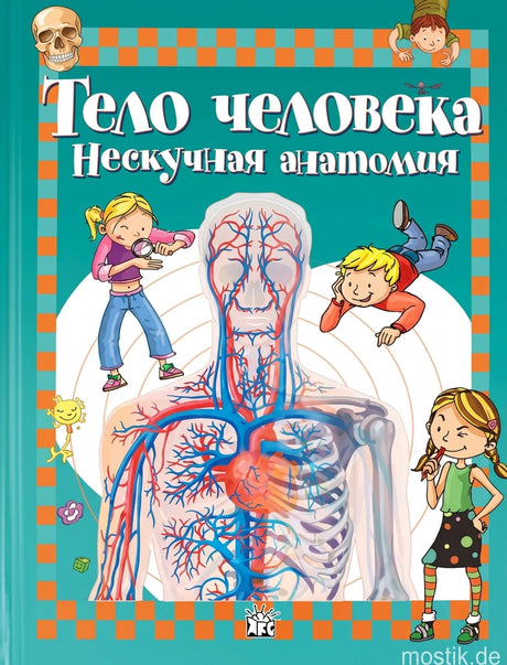 Обложка книги "Тело человека. Нескучная анатомия"