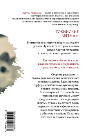 Задняя обложка книги с аннотацией и штрихкодом