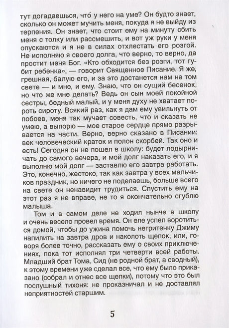 Твен М. Приключения Тома Сойера (Библиотека школьника) 978-5-353-09809-6 - 5