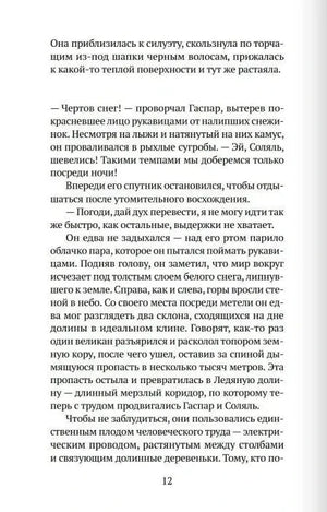 Страница 12 с фрагментом текста романа на русском языке.