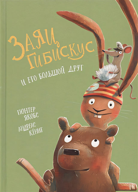 Обложка Заяц Гибискус и его большой друг 978-5-465-03915-4