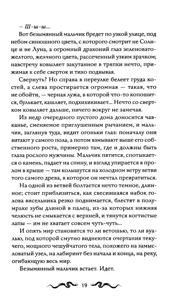 Страница 19 романа с описанием безымянного мальчика.